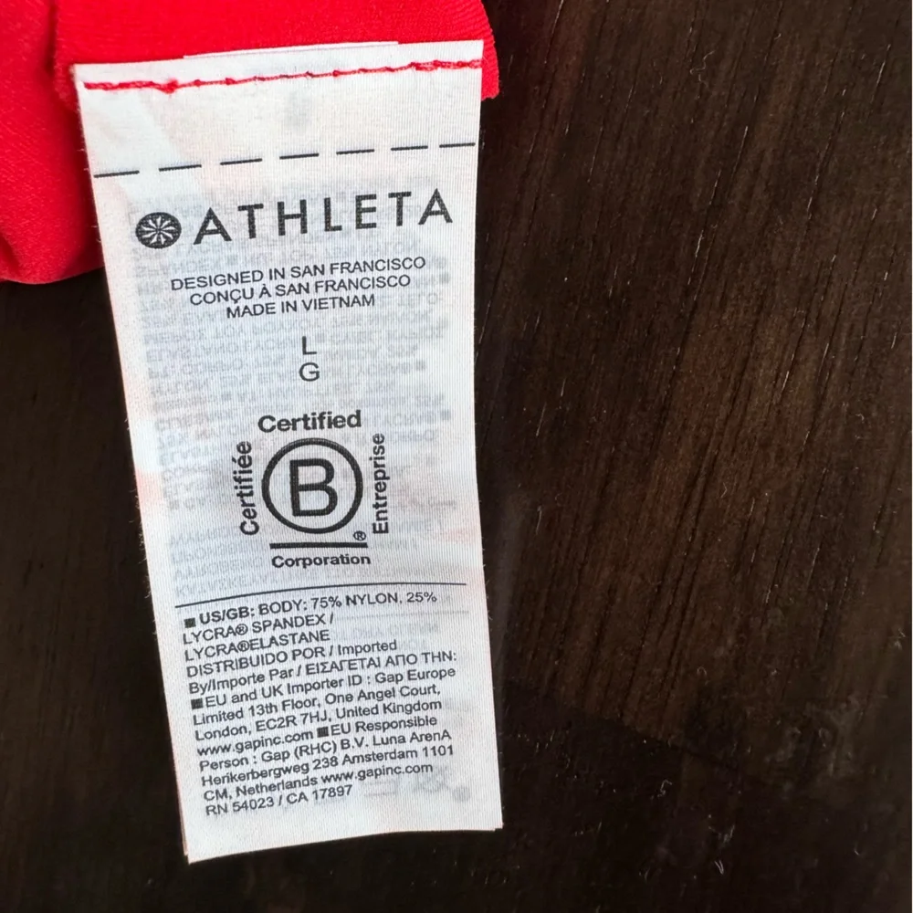 NWT Transcend Scoop Tee from Athleta. Size L. - Picture 6 of 8